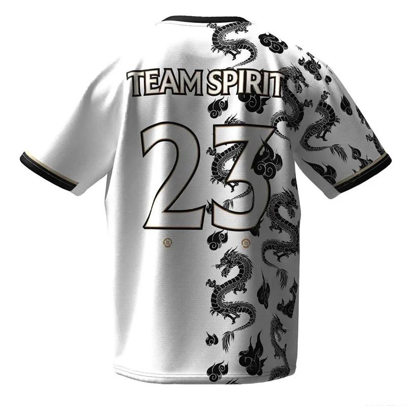 Bobby4 2024 Nieuwe Team Spirit Truien Mode Game Esports Speler Donk Uniform Wedstrijd Kleding Heren Tops 3D Print Jongen T-shirts Fans Tee L