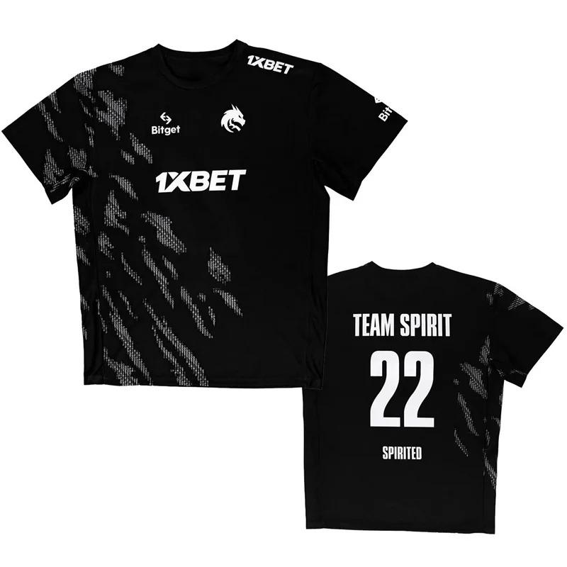 Bobby4 2024 Nieuwe Team Spirit Truien Mode Game Esports Speler Donk Uniform Wedstrijd Kleding Heren Tops 3D Print Jongen T-shirts Fans Tee S