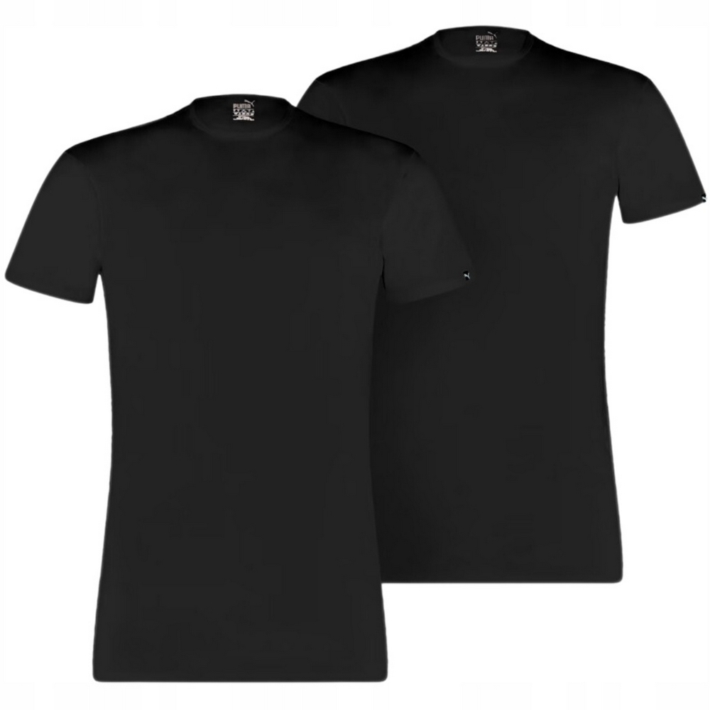Puma Heren basic t-shirt met ronde hals (set van 2)