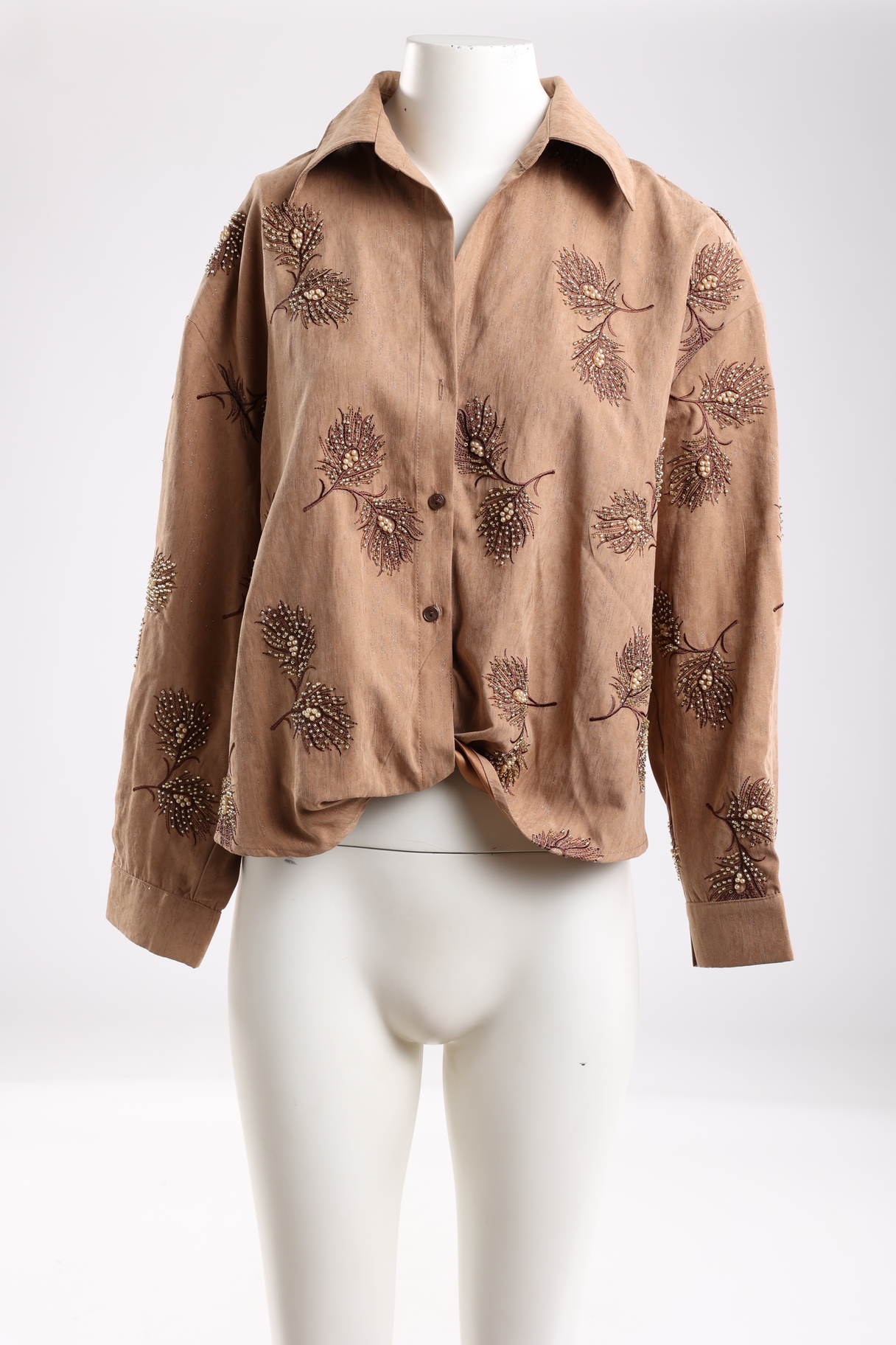 Nukus Iris blouse embroidery blouses nkf02078