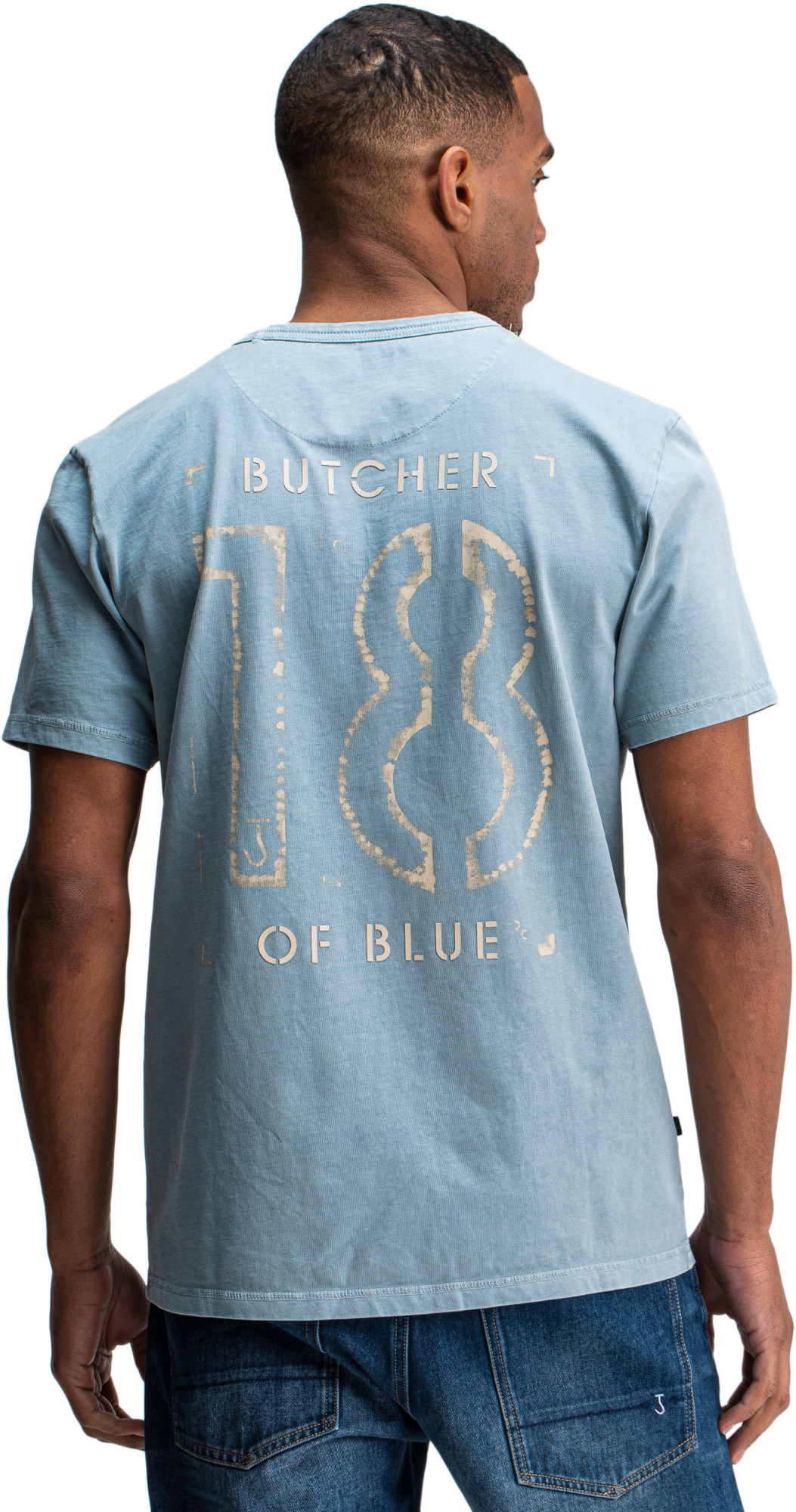 Butcher of Blue Army 18 stencil tee