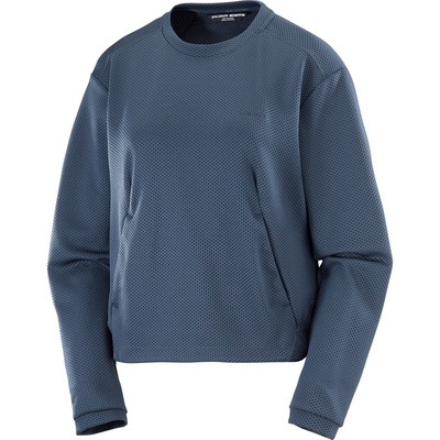 Salomon Dames Motomesh Crewneck Trui