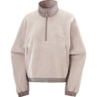 Salomon Dames Chroma Fleece Crop Trui