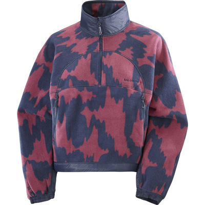 Salomon Dames Chroma Fleece Crop Trui