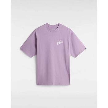 Vans T-shirt Korte Mouw  VN000K42 BRUSH SCRIPT-D451 LAVANDER