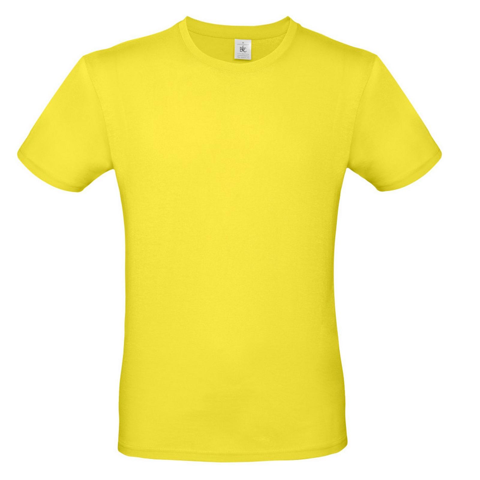 B and C B&C Heren #E150 T-shirt 3XL geel