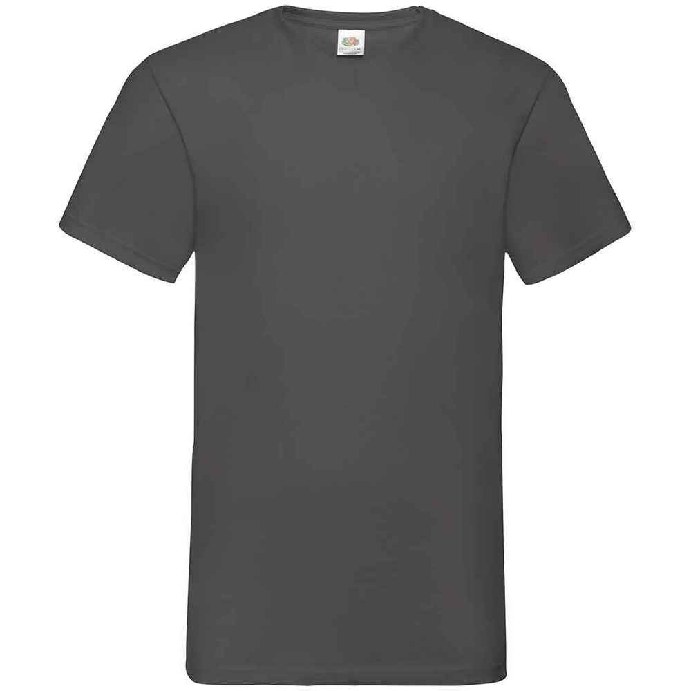 Fruit Of The Loom Mens Valueweight V Neck T-Shirt M