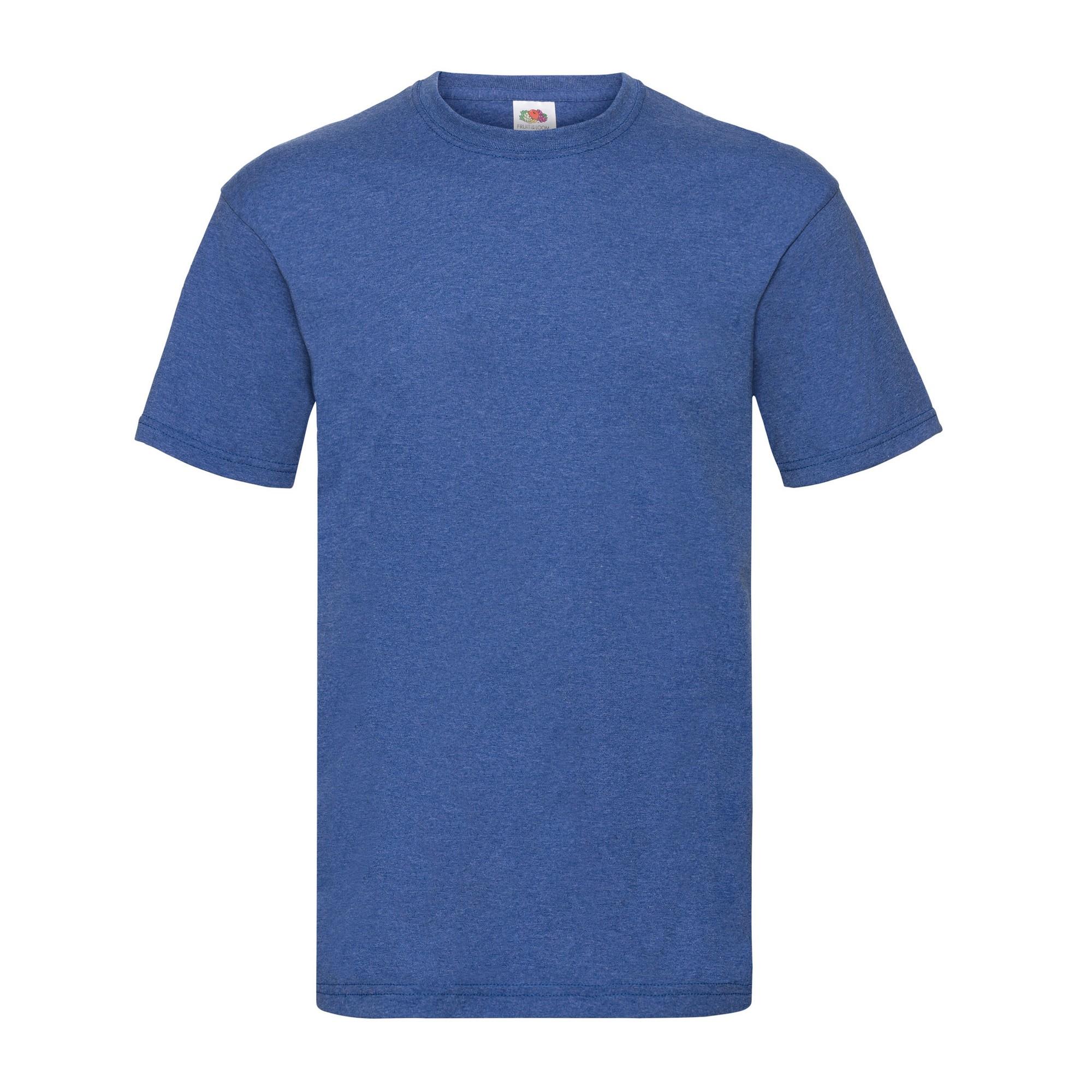 Fruit Of The Loom Heren Valueweight Heather T-shirt XL