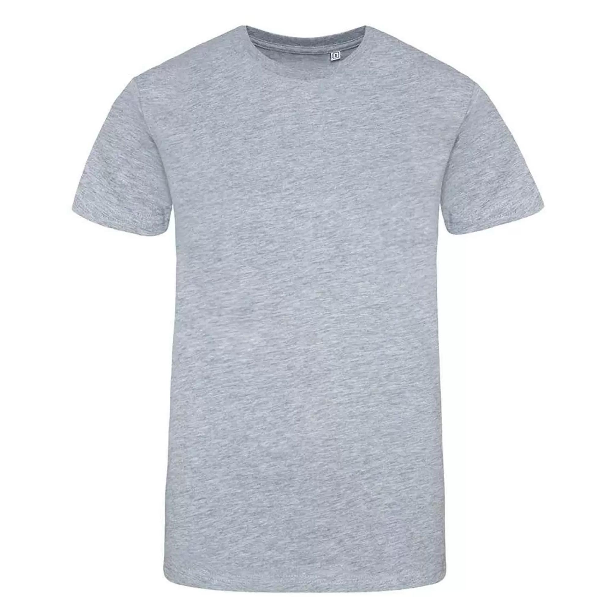 Awdis Unisex volwassen 100 oversized T-shirt S grijs