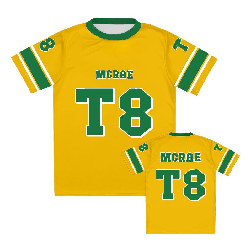 Zengyanqin01 Tate McRae T8 3D-geprinte T-shirts Heren Dames Streetwear Mode Jersey Oversized T-shirt met korte mouwen Kinder T-shirts Tops Herenkleding XS
