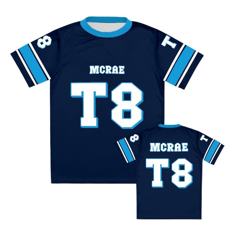 Zengyanqin01 Tate McRae T8 3D-geprinte T-shirts Heren Dames Streetwear Mode Jersey Oversized T-shirt met korte mouwen Kinder T-shirts Tops Herenkleding M
