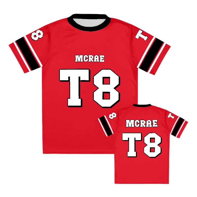 Zengyanqin01 Tate McRae T8 3D-geprinte T-shirts Heren Dames Streetwear Mode Jersey Oversized T-shirt met korte mouwen Kinder T-shirts Tops Herenkleding XXS