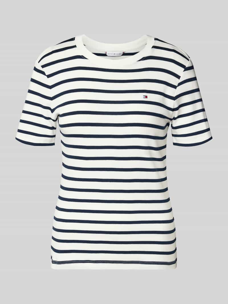 Tommy Hilfiger T-shirt SLIM CODY C-NK SS met geborduurd logo