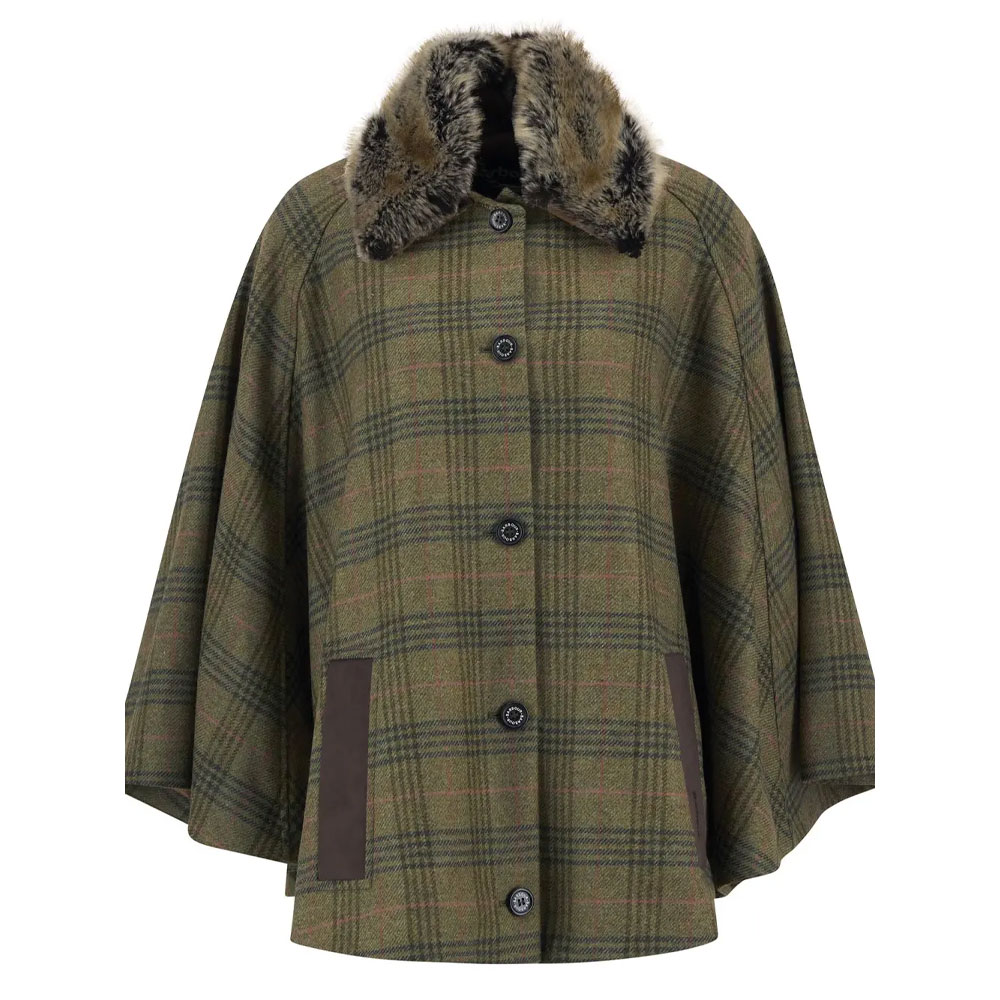 Barbour Dames Cape Flax Lily Wool Arabesque
