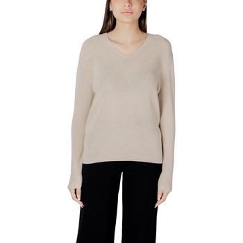 Street One Trui  LTD_QR_lurex v-neck sweater 303220
