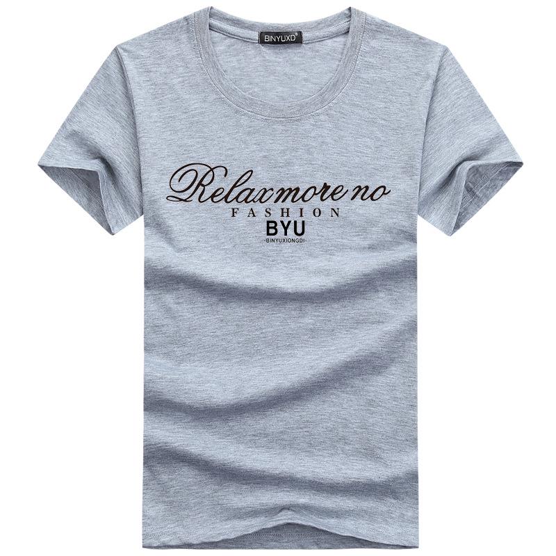 Factory Price Eenvoudig ontwerp heren katoenen T-shirt met korte mouwen, grote maat, streetwear-shirt, losse casual T-shirt XXL