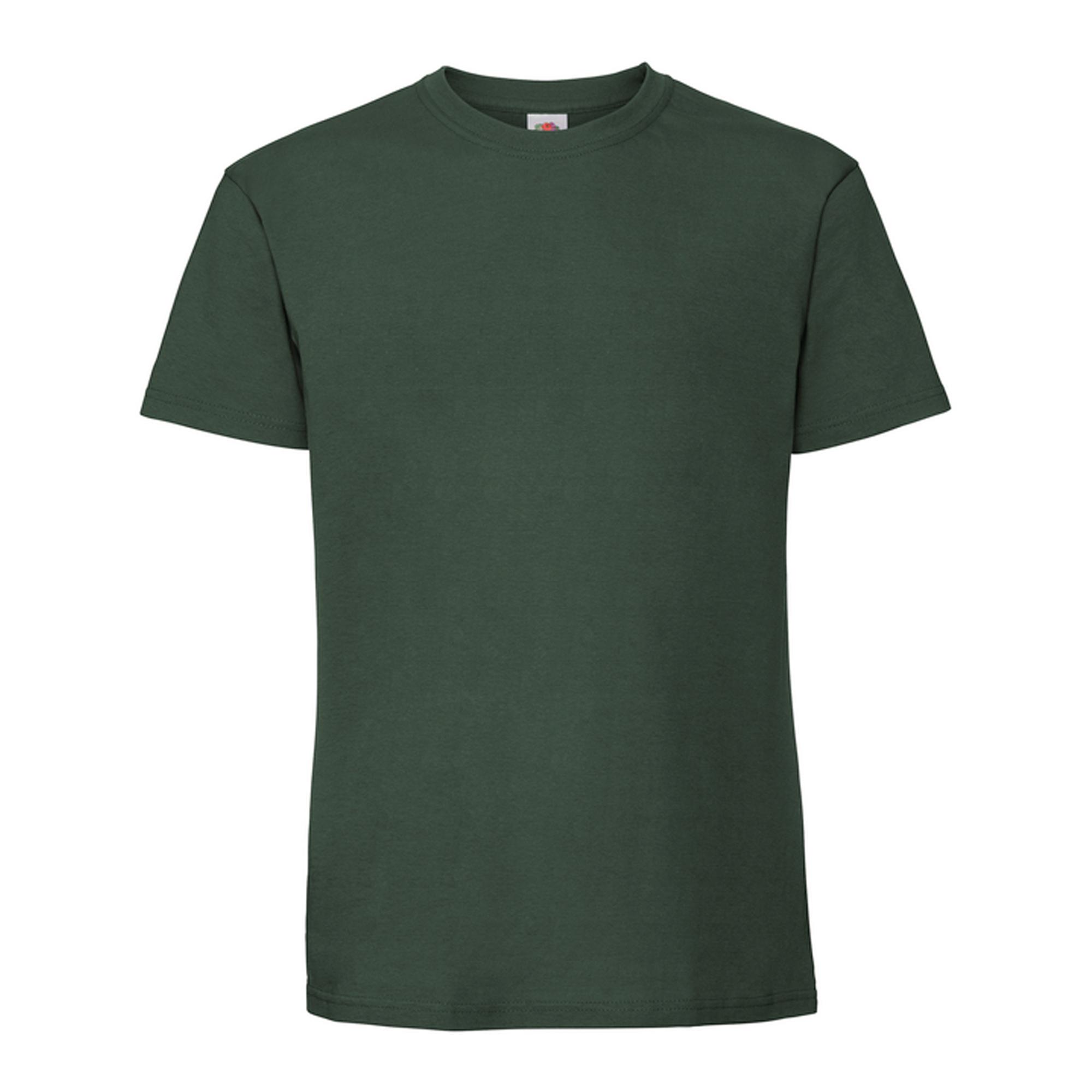 Fruit Of The Loom Mens Iconic Premium Ringspun Cotton T-Shirt L