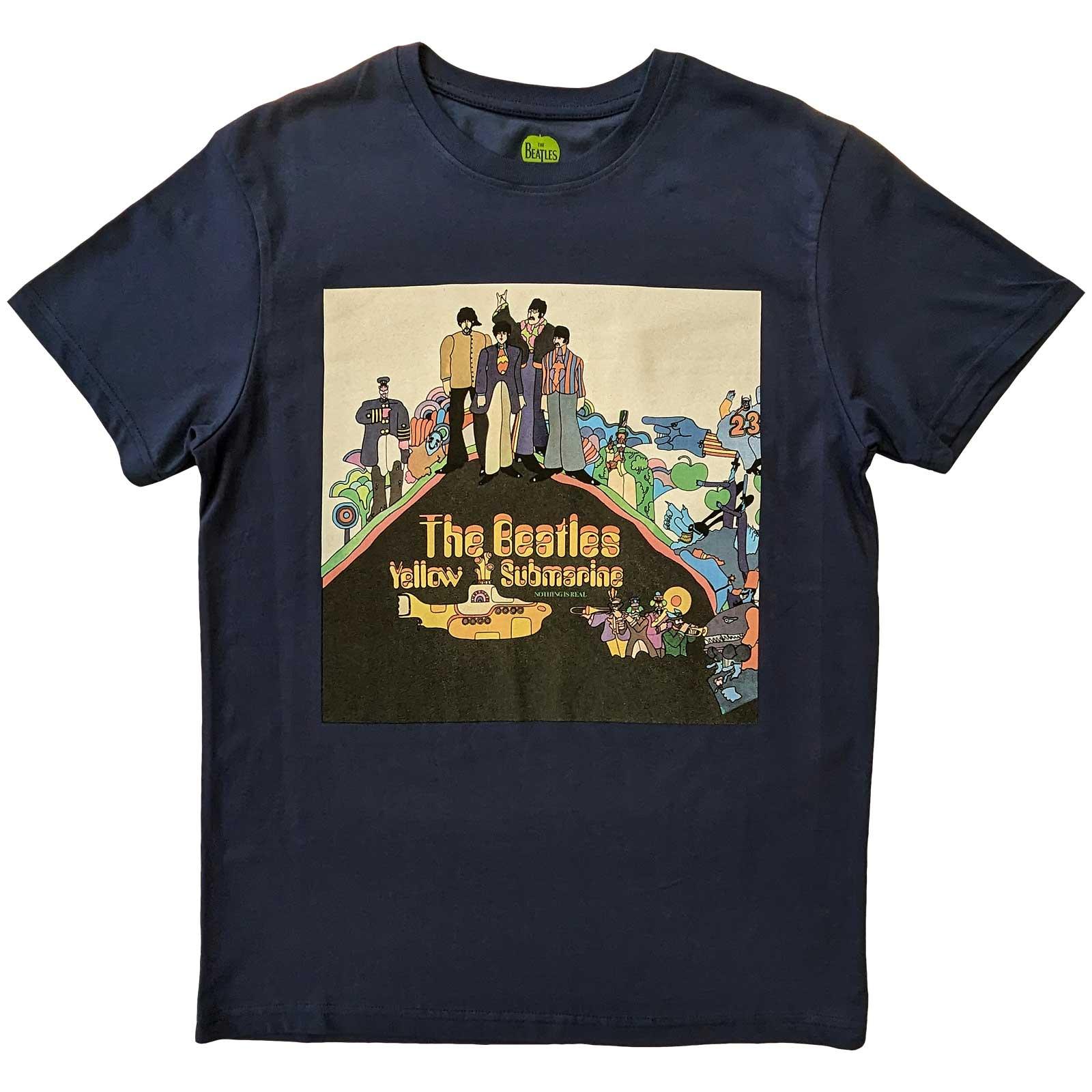 The Beatles Unisex volwassen gele onderzeeër katoenen T-shirt L