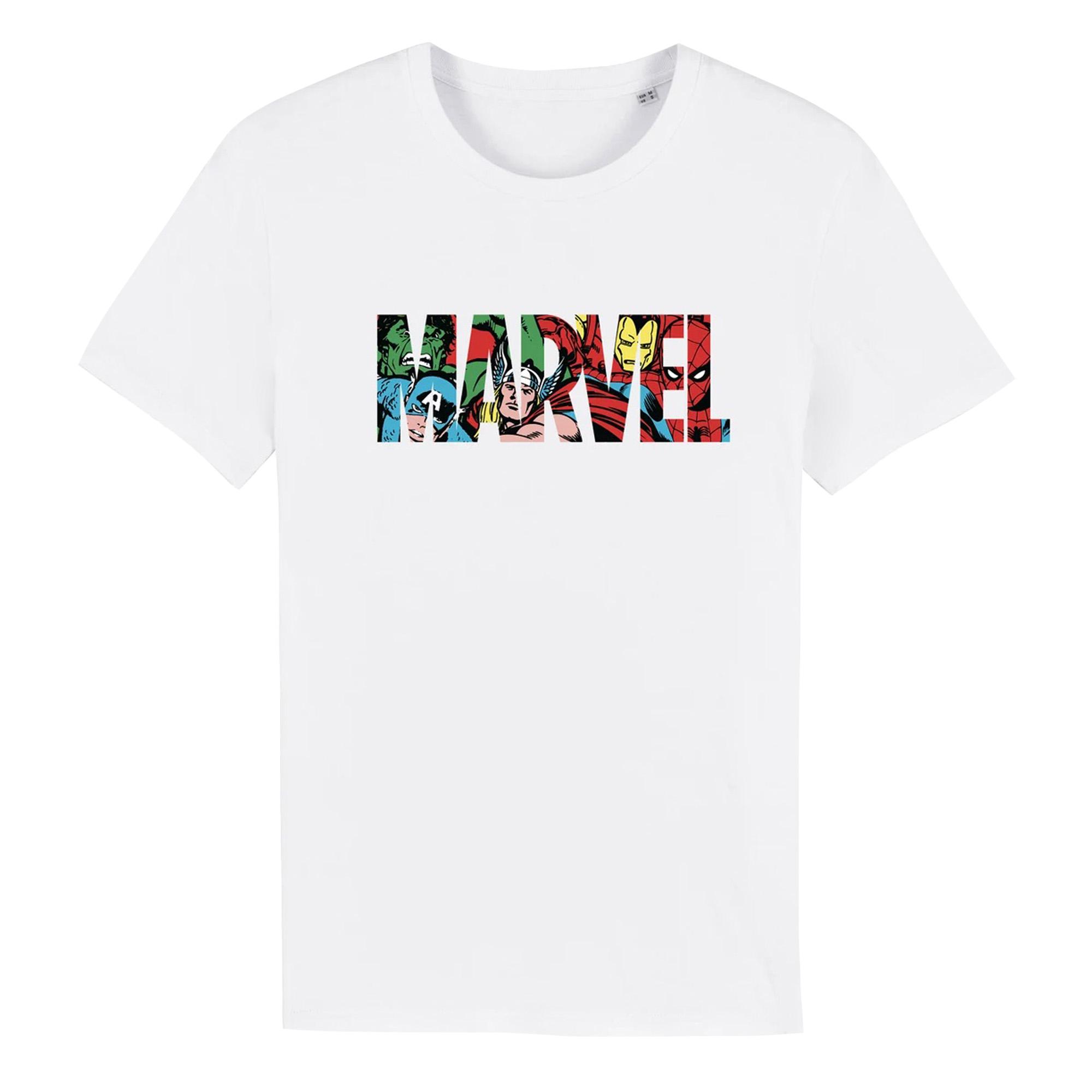 Marvel Unisex volwassen karakter T-shirt XXL