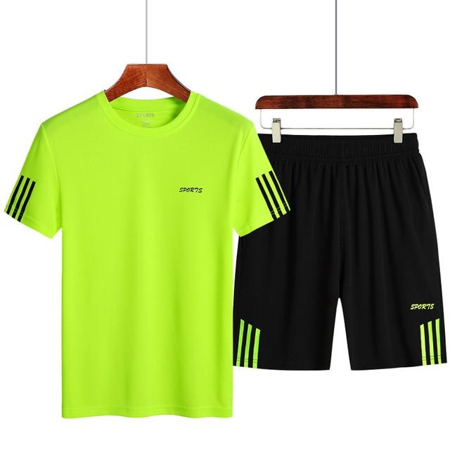 Jianchi Mall GG Plus Size M ~ 6xl, 7xl, 8xl, 9xl Tops & Tees Shirts Casual T-shirt Mannen Sneldrogende T-shirt sportpak T-shirt Mannen Trainingspakken XXXXXL