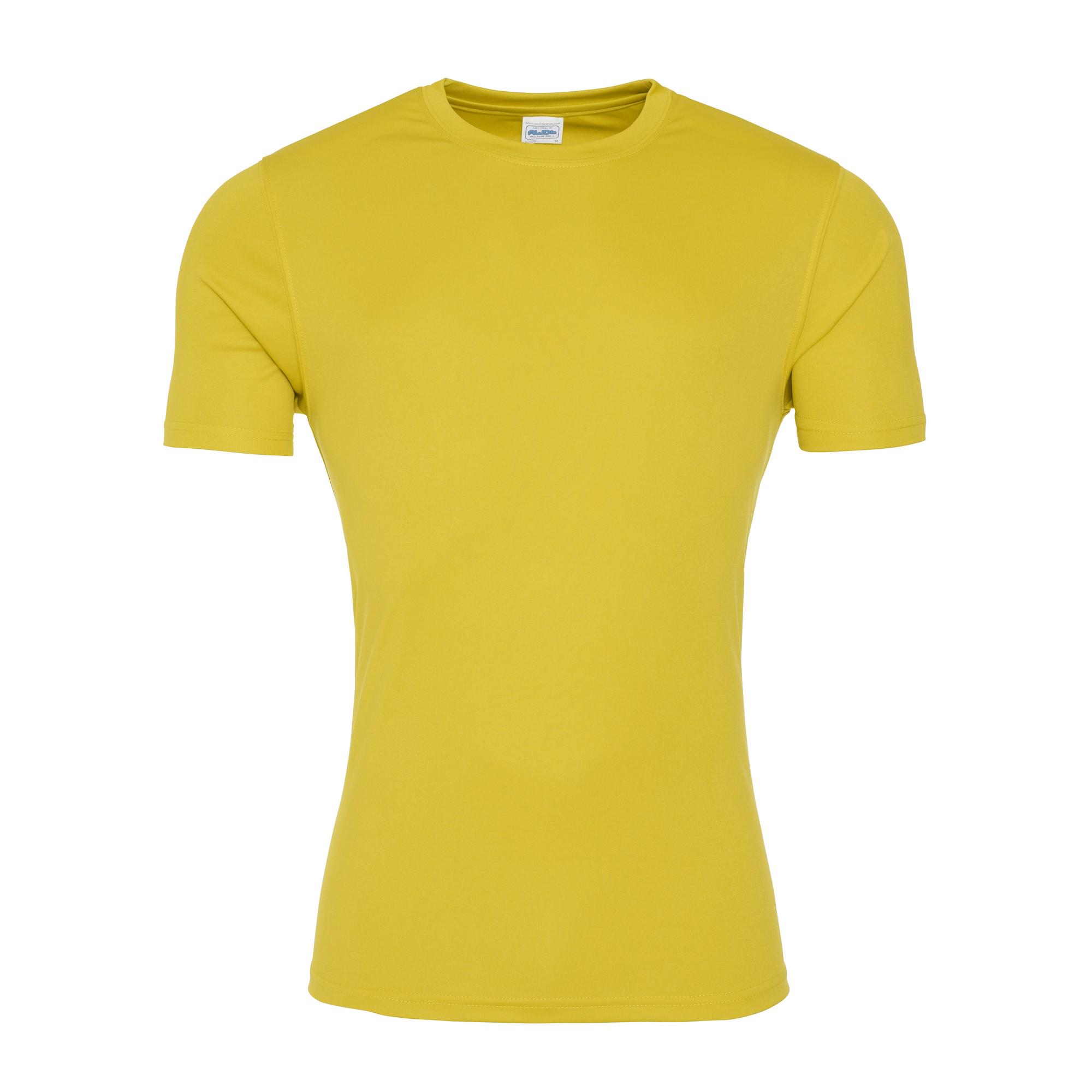 Awdis Just Cool Heren glad T-shirt met korte mouwen M