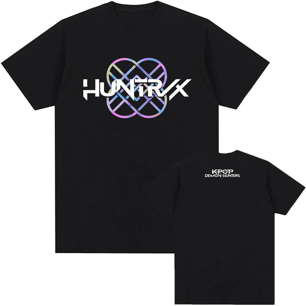 Trendy discount 2025 Film KPop Demonenjagers T-shirts Zomer Katoen Losse Heren T-shirt Unisex Streetwear Hip Hop Mode Casual T-shirt Heren T-shirts L