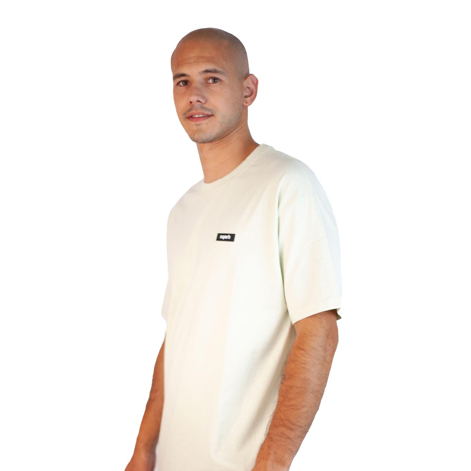 SUPERB Camiseta Oversize Manga Corta 03560 para Hombre XXL beige