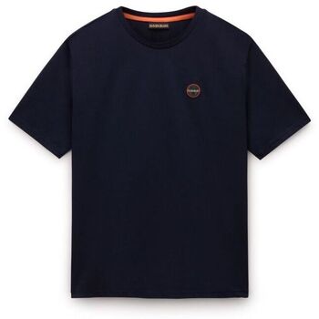 Napapijri T-shirt Korte Mouw  S-BADGE NP0A8949-1761 BLU MARINE