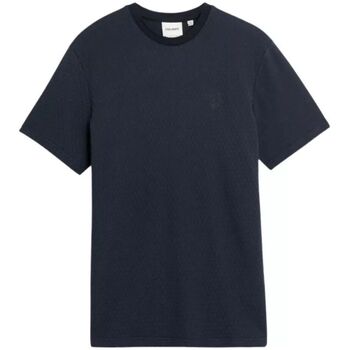 Lyle & Scott T-shirt Korte Mouw Lyle & Scott TS2277V JACQUARD SOVEREIGN-X203 MIDNIGHT NAVY