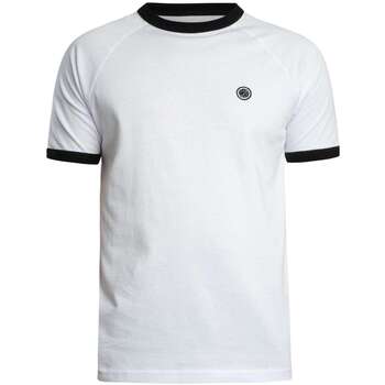 Pretty Green T-shirt Korte Mouw  Boston Ringer T-shirt