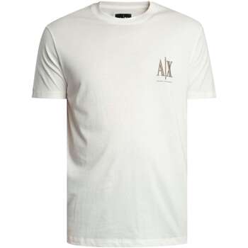 EAX T-shirt Korte Mouw  T-shirt met groot borstlogo