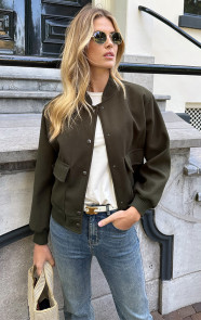 The Musthaves Soft Bomberjacket Army
