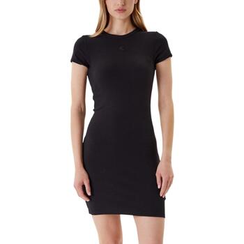 Calvin Klein Jeans Korte Jurk  SS CTN CONTOUR 1X1 RIB SS MINI D LV047B266G