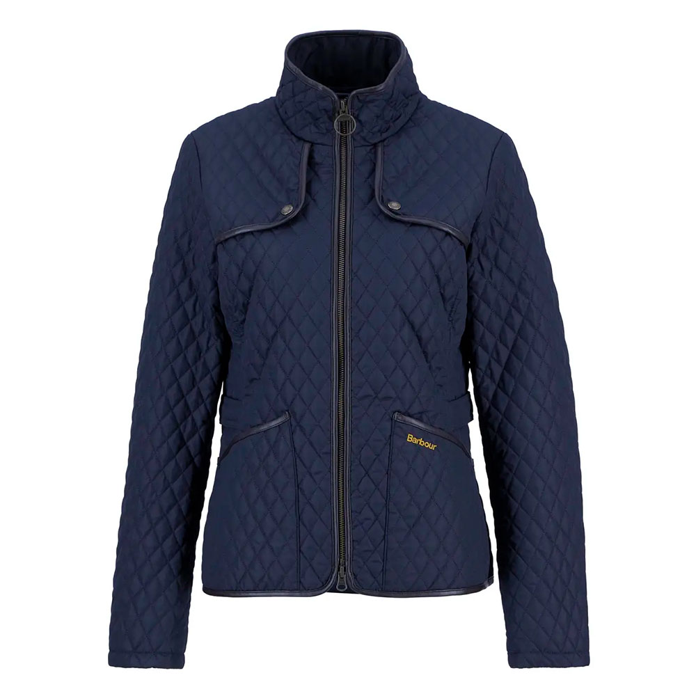 Barbour Dames Quilt Dahlia Dark Navy