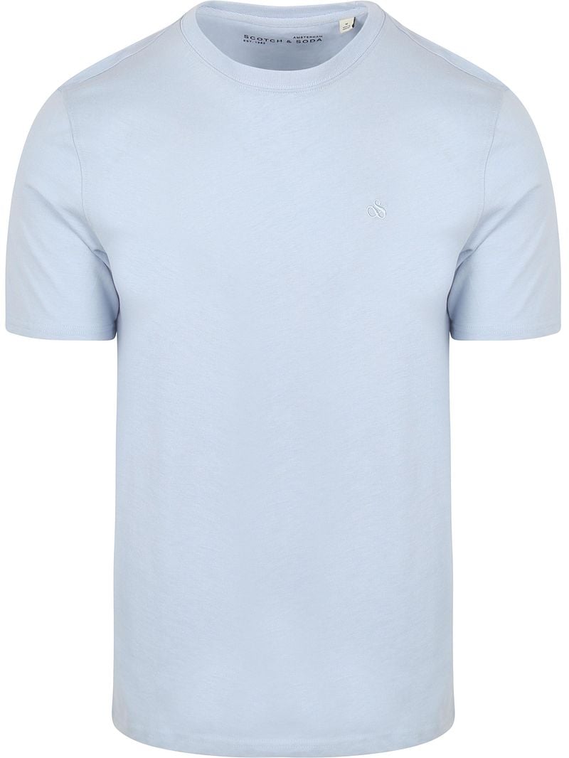 Scotch and Soda Core T-Shirt Lichtblauw
