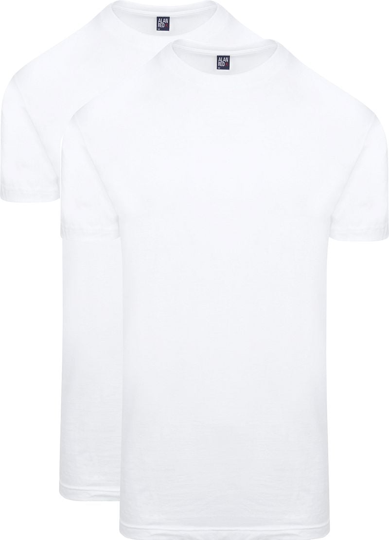 Alan Red T-Shirt Virginia Extra Long (2pack)