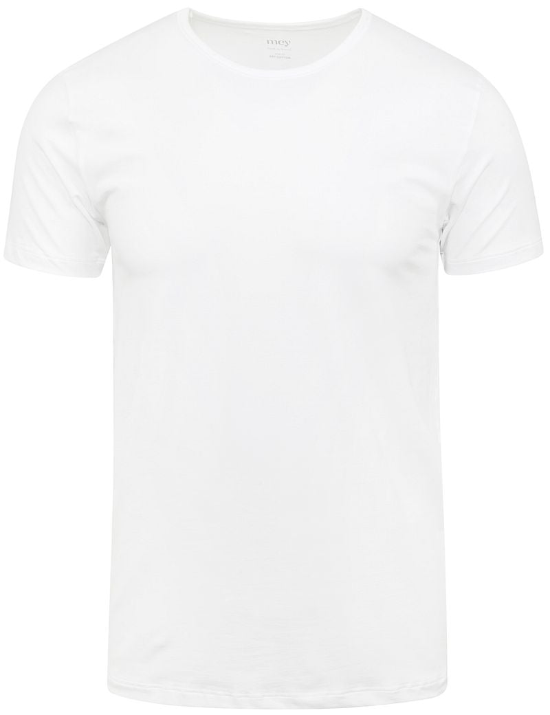 Mey Dry Cotton O-hals T-shirt Wit