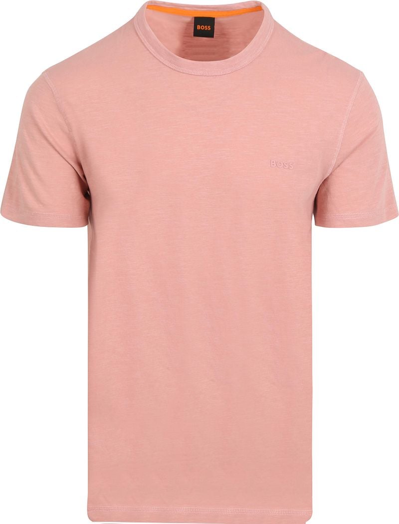 Boss T-shirt Tegood Roze
