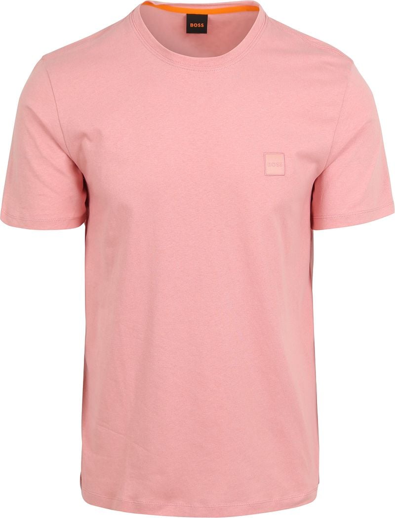 Boss T-shirt Tales Roze