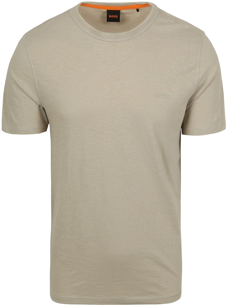 Boss T-shirt Tegood Greige