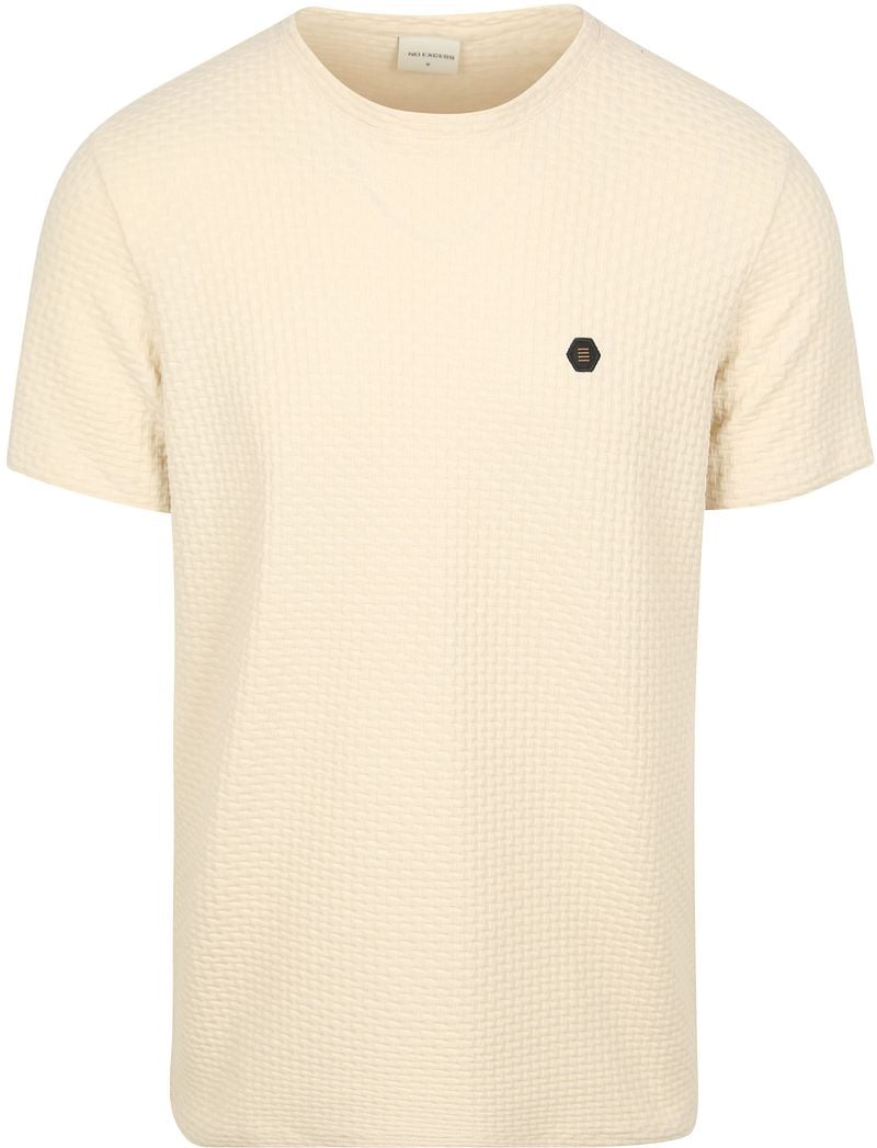 No Excess No-Excess T-Shirt Jacquard Ecru