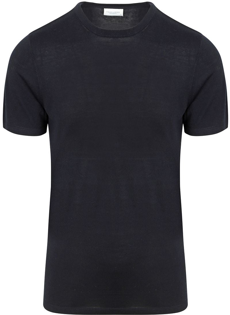 Profuomo T-Shirt Knitted Navy