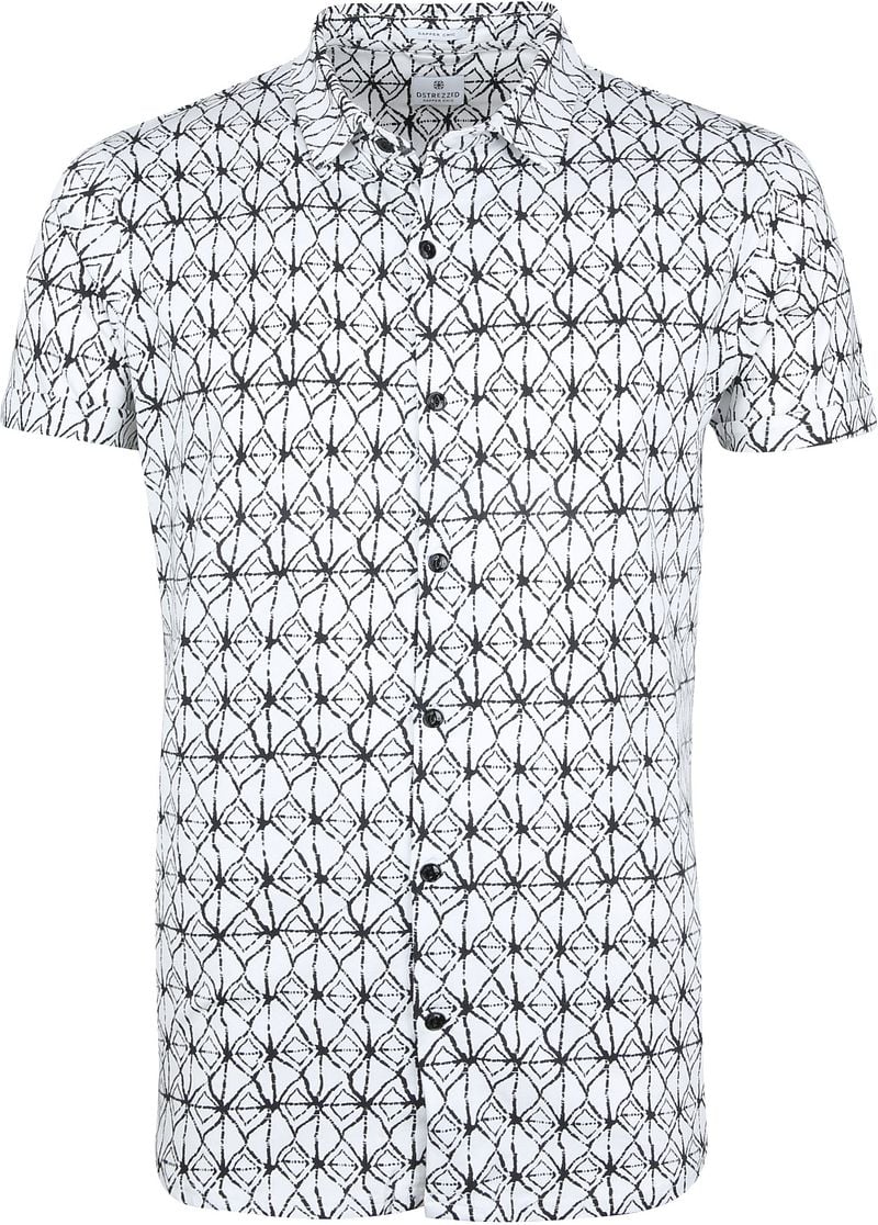 Dstrezzed Overhemd Wit Print
