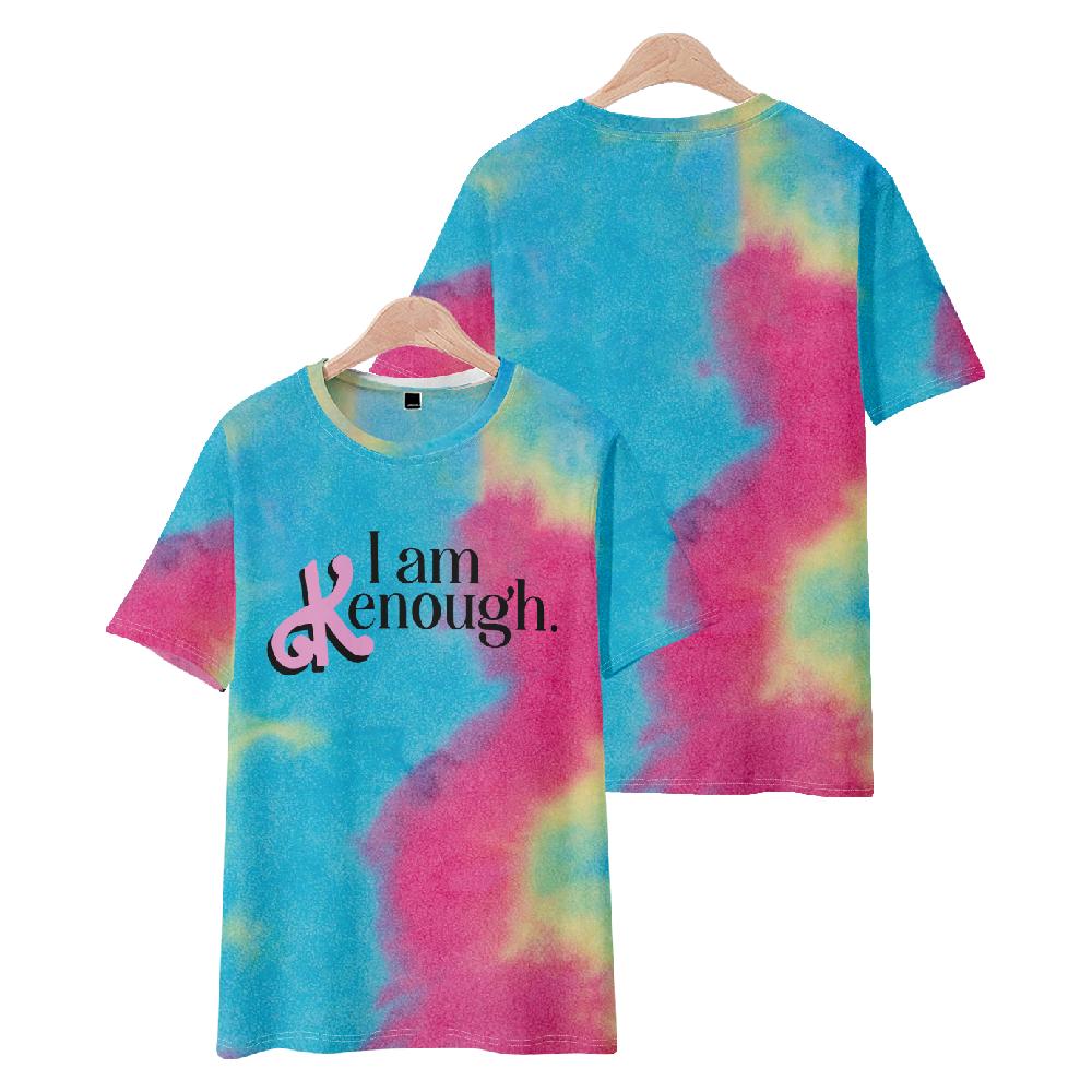 TOP COOL FASHION NIEUWE mode voor fans van de film I Am Kenough Dames/Heren Casual I Am Enough Bedrukte T-shirts met korte mouwen XXXXL