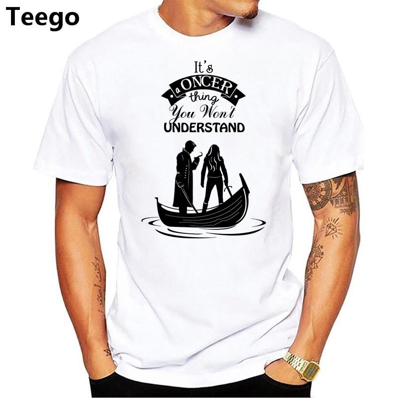 91140100MA0LT7WW9A Once Upon A Time Print O Neck Nieuwigheid Tee Mannen Unisex T-shirts XXXXL