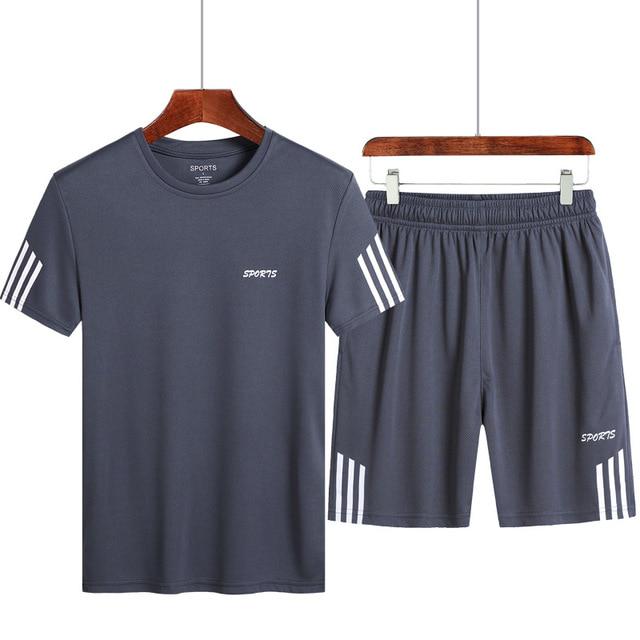 Jianchi Mall GG Plus Size M ~ 6xl, 7xl, 8xl, 9xl Tops & Tees Shirts Casual T-shirt Mannen Sneldrogende T-shirt sportpak T-shirt Mannen Trainingspakken XXXL