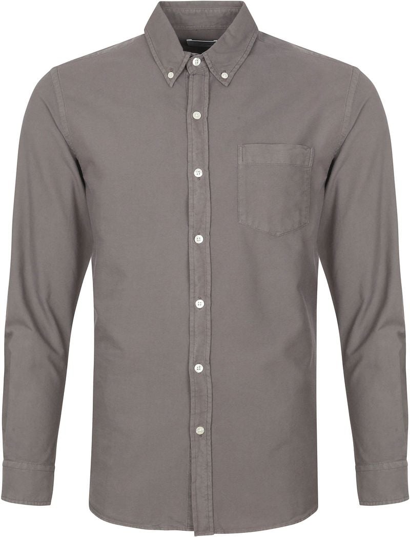 Colorful Standard Overhemd Storm Grey