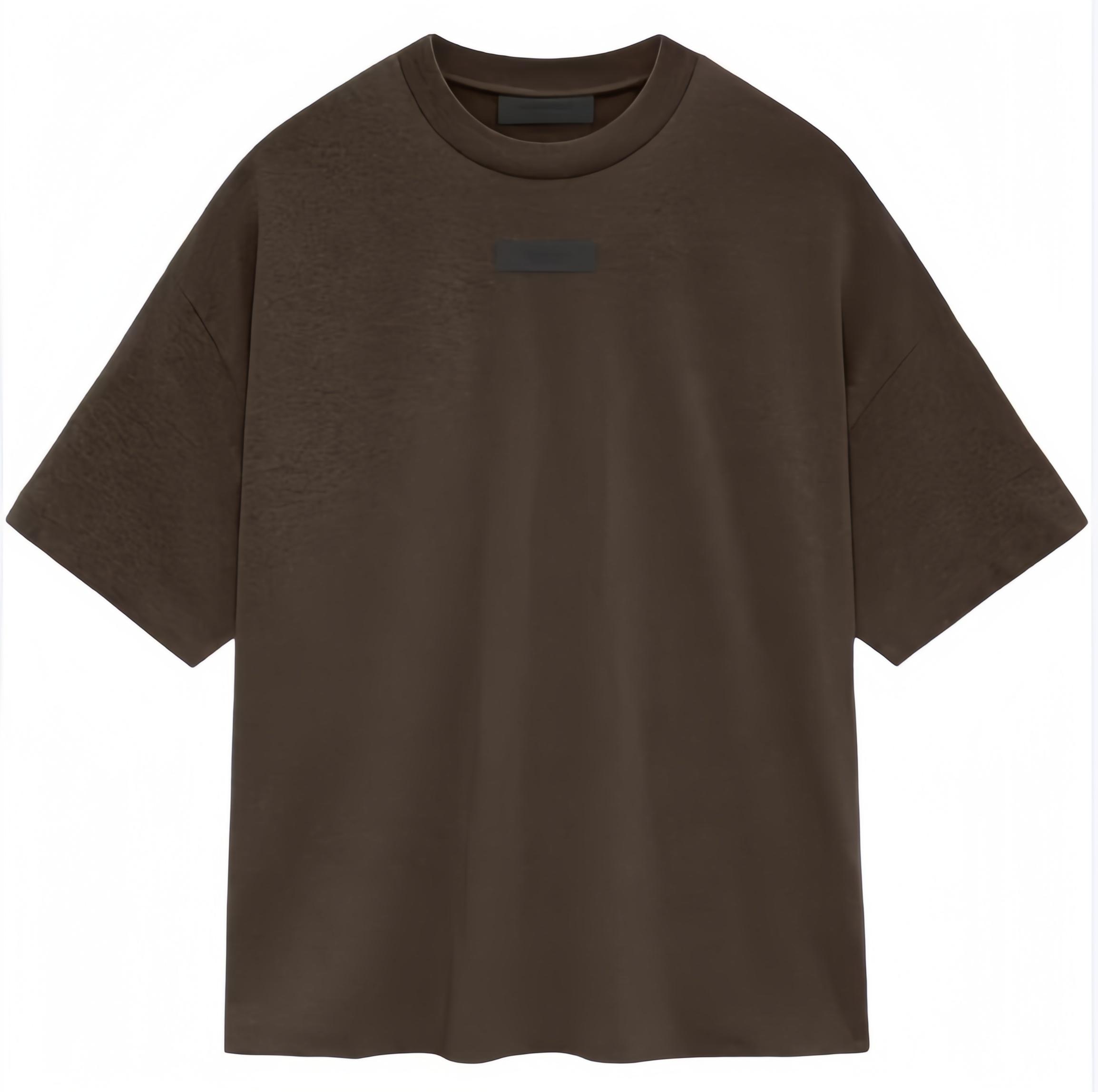 Fear of God Essentials SS24 Men's Heather Wood Graphic Print T - shirt M