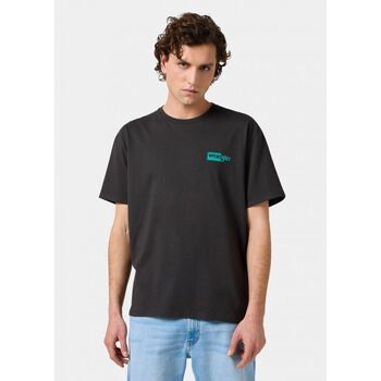Wrangler T-shirt Korte Mouw  112362396-BLACK
