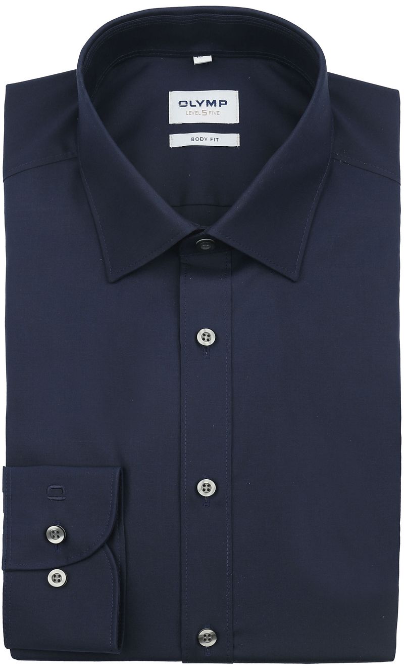 Olymp Overhemd Body Fit Navy